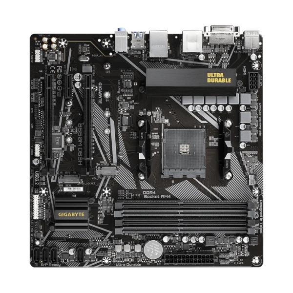 TARJETA MADRE GIGABYTE B550M DS3H AM4 MICRO-ATX DDR4 NEGRO