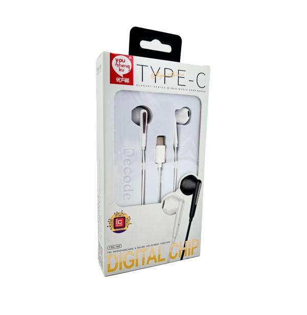 AUDIFONO MANOS LIBRES YSK-169 YOUSHENGKU BLANCO
