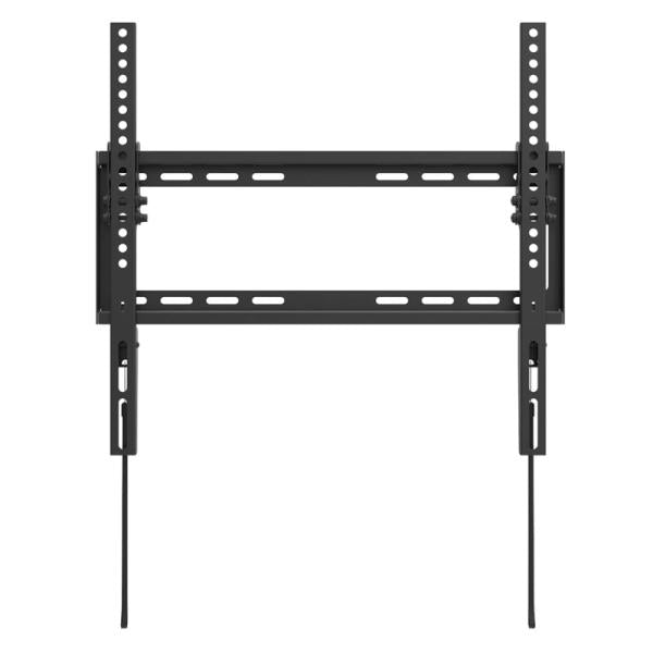 SOPORTE DE PARED PARA TV UNNO TEKNO TM8053BK COMPATIBLE CON TELEVISORES PLANOS DE HASTA 55" CAPACIDAD DE 35KG CON INCLINACIÓN DE 8 GRADOS NEGRO