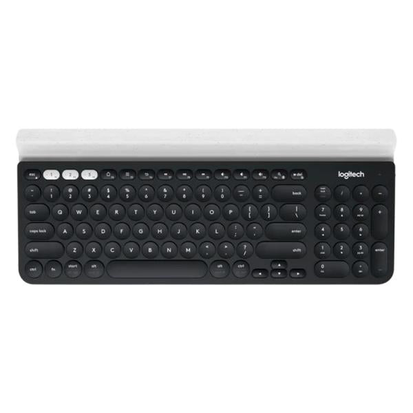 TECLADO LOGITECH K780 MULTI-DEVICE MEMBRANA INALÁMBRICO BLUETOOTH/UNIFYING ESPAÑOL 920-008026 NEGRO