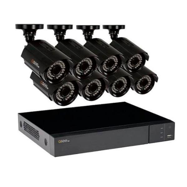 CAMARA DE SEGURIDAD QSEE SV-KIT QTH163-8CN-2 16CHANNEL 1080P DVR+8CAM+ 2TB HD
