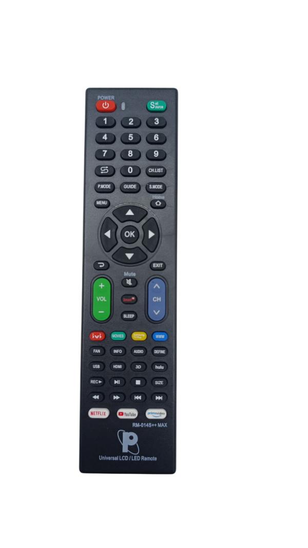 CONTROL UNIVERSAL PANTALLA SMART TV RM-014S++ MAX B.AAA