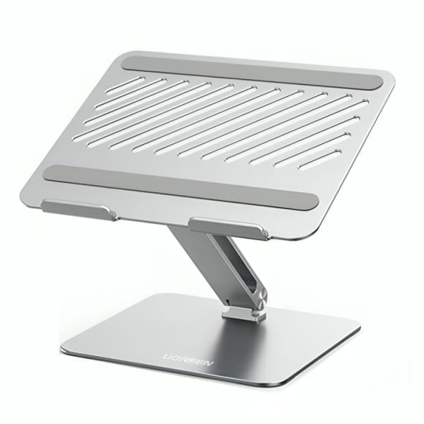 BASE PARA LAPTOP UGREEN LP339 AJUSTABLE COMPATIBILIDAD 13"-17.3" 40291 PLATEADO