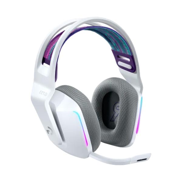 HEADSET GAMING RGB LOGITECH G733 INALÁMBRICO LIGHTSPEED USB-A 981-000882 BLANCO