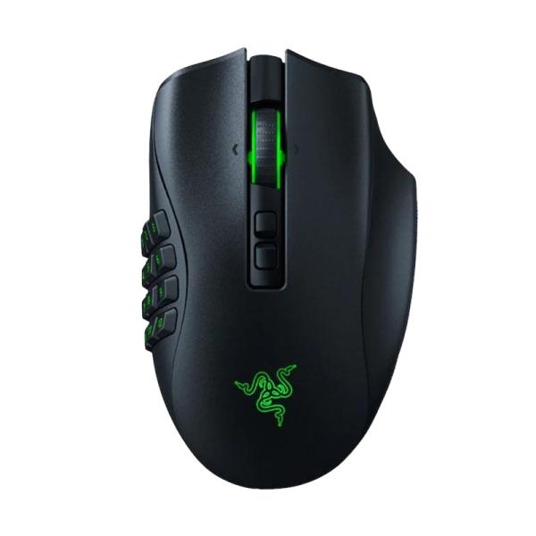 MOUSE GAMING RGB RAZER NAGA PRO INALÁMBRICO (BLUETOOTH/ 2.4 GHZ) 30000 DPI RZ01-03420100-R3U1 NEGRO