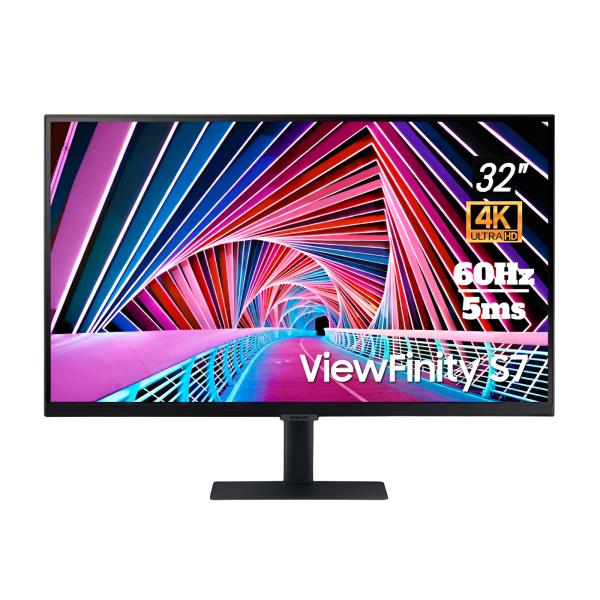 MONITOR 32" SAMSUNG S70A 4K 3840X2160 UHD HIGH RESOLUTION LS32A700NWNXZA