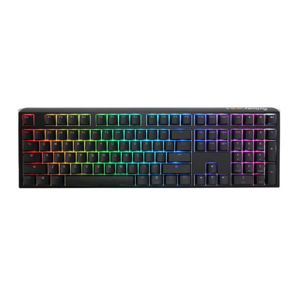 TECLADO GAMING RGB DUCKY ONE 3 MECÁNICO USB-C ESPAÑOL SWITCH ROJO SILENCIOSO DKON2108ST-SESPDCLAWSC1 NEGRO
