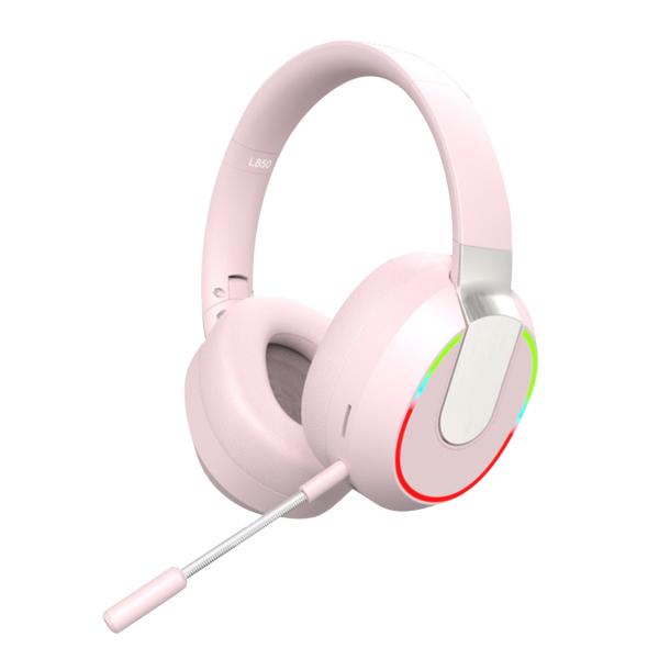 AUDIFONOS MANOS LIBRES L850 GJBY ROSADO