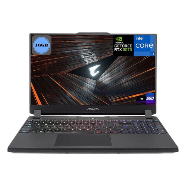 LAPTOP GIGABYTE AORUS 15 XE4-73LA514SFHD 360HZ 15.6" I7-12700H 16GB (8GB X 2) 1TB T.V. GEFORCE RTX3070TI 8GB WIN 11 HOME-SPANISH