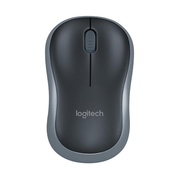 MOUSE LOGITECH M185 INALÁMBRICO 2.4 GHZ 1000 DPI 910-002225 NEGRO / PLATEADO
