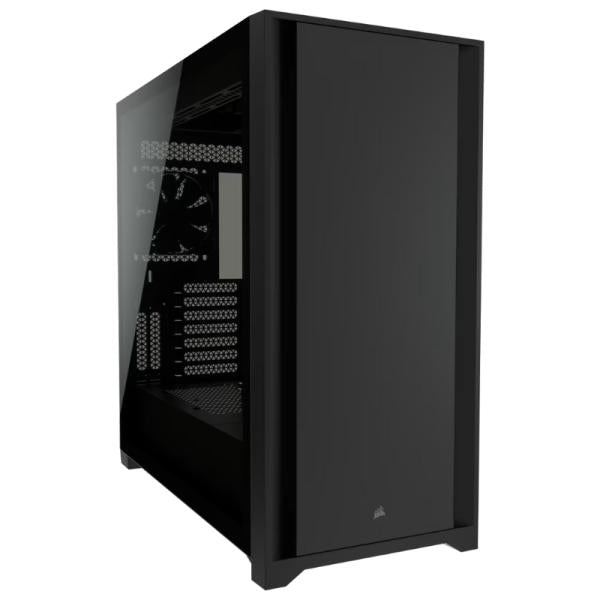 CASE GAMING CORSAIR 5000D MID TOWER VENTILADORES 2 DE 120MM CON VIDRIO LATERAL CC-9011208-WW NEGRO
