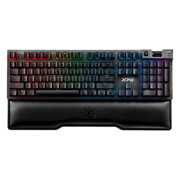 TECLADO GAMING RGB XPG SUMMONER MECÁNICO ALÁMBRICO USB INGLÉS SUMMONER4B-BKCWW NEGRO