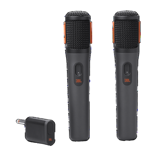 MICROFONO INALAMBRICO JBL CON RECEPTOR DE DOBLE CANAL NEGRO JBLPBWIRELESSMICAM