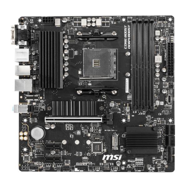 TARJETA MADRE MSI B550M PRO-VDH DDR4 AM4 MICRO-ATX DDR4 911-7C95-074 NEGRO