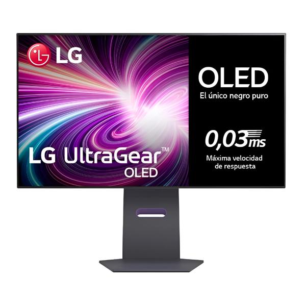 MONITOR 32'' GAMING LG ULTRAGEAR OLED 3840 x 2160 4K 240Hz 0.03MS FREESYNC PREMIUM PRO IPS HDMI DISPLAY PORT PLANO NEGRO 32GS95UE-B. AUS