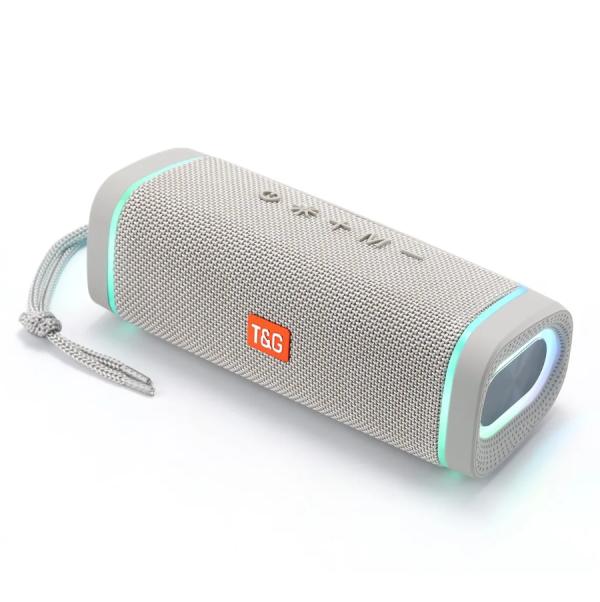 PARLANTE BLUETOOTH TG-375 T&G GRIS