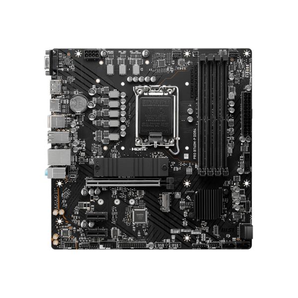 TARJETA MADRE MSI B760M-P DDR4 LGA1700 MATX 911-7E02-006 NEGRO