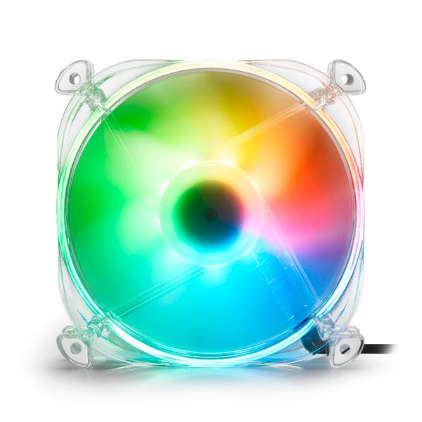 ABANICO GAMING RGB FAN DISC PWM SHARKOON 4044951034314