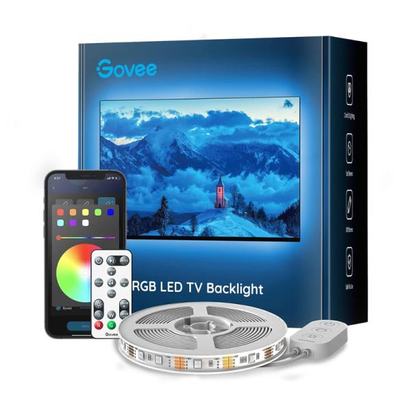 LUCES GOVEE LED RGB BLUETOOTH BACKLIGHT TV 46-60 H6179