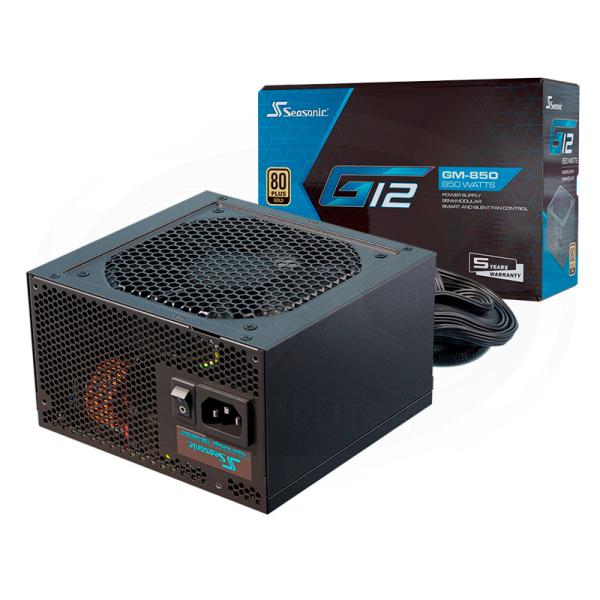 FUENTE DE PODER SEASONIC VERTEX PX 850 850W 80 PLUS PLATINUM FULL MODULAR ATX12851PXAFS NEGRO