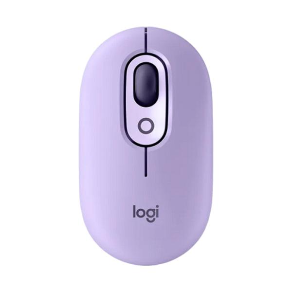 MOUSE LOGITECH POP INALÁMBRICO BLUETOOTH 4000 DPI 910-006647 LAVANDA