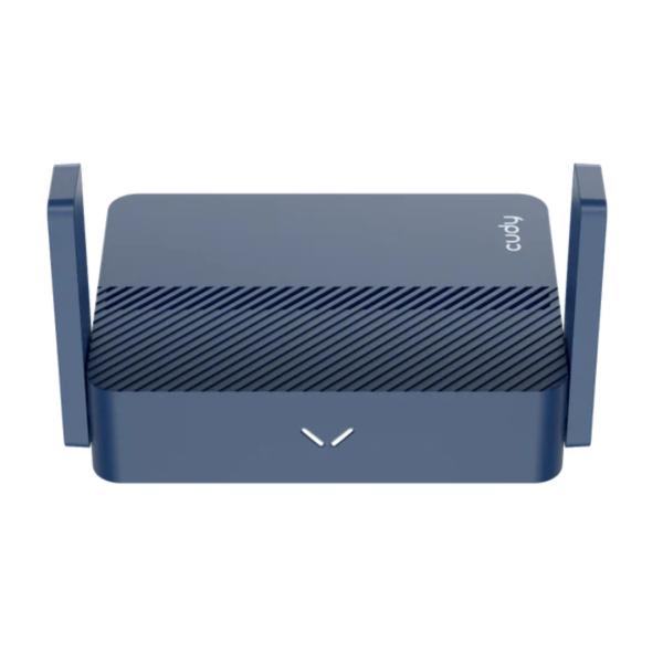 ROUTER CUDY TR3000 1.0 DOBLE BANDA (5GHz) AX3000 WIFI 6 CUDY MESH 2.5G CON PUERTO USB AZUL