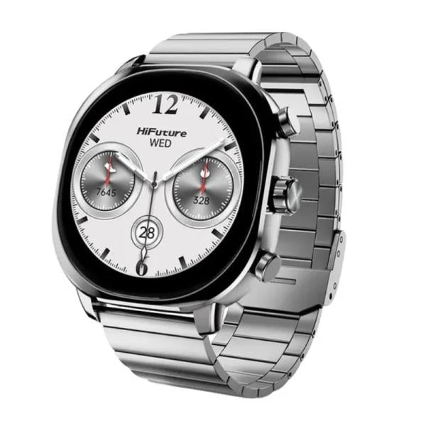 SMART WATCH HIFUTURE AIX BANDA DE 22MM PLATEADO