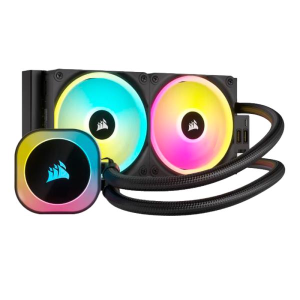 ENFRIAMIENTO LIQUIDO CORSAIR H100I RGB AIO 240MM CW-9061001-WW