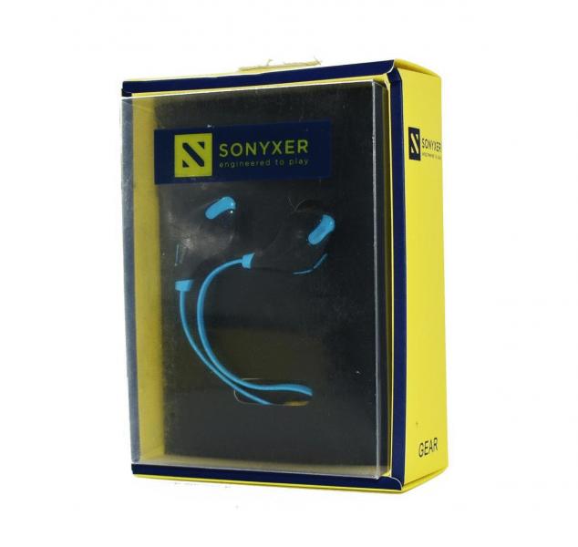 AUDIFONOS MANOS LIBRES BLUETOOTH V4.0 SONYXER GEAR5S CAJA AZUL
