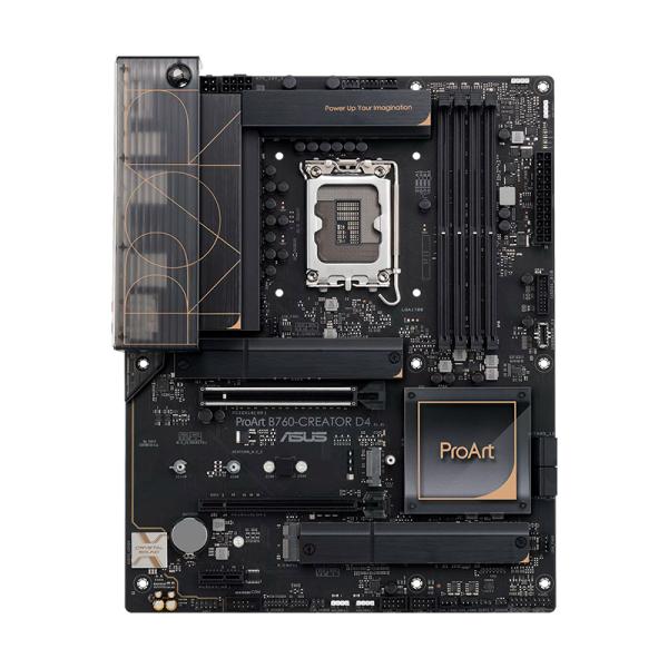 TARJETA MADRE ASUS PROART B760-CREATOR D4 LGA1700 ATX DDR4 90MB1DU0-M0AAY0 NEGRO
