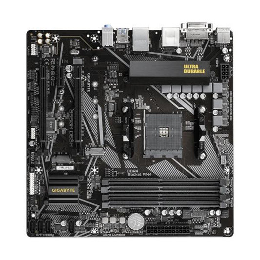TARJETA MADRE GIGABYTE B550M DS3H AM4 MICRO-ATX DDR4 NEGRO