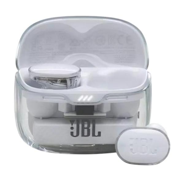 AUDIFONO JBL TUNE BUDS 2 GHOST INALÁMBRICO BLUETOOTH JBLTBUDS2GWHTAM BLANCO