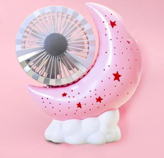 VENTILADOR HQ66-21 ROSADO
