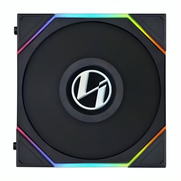 ABANICO GAMING LIAN LI TL LCD 120MM G99.12TLLCD1B.00 NEGRO