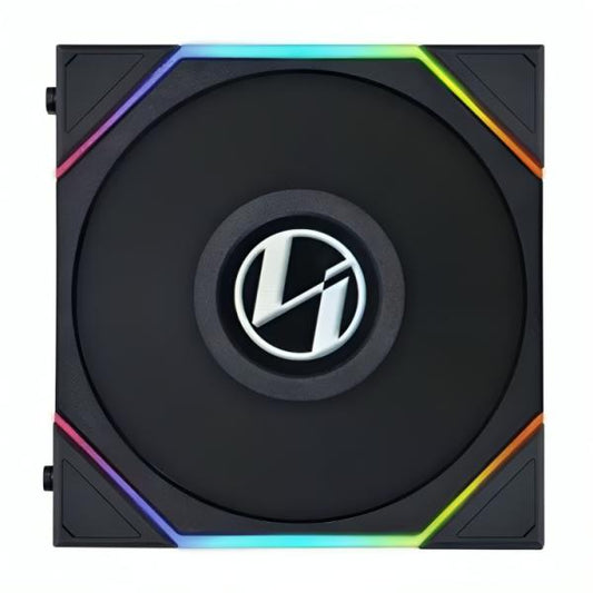 ABANICO GAMING LIAN LI TL LCD 120MM G99.12TLLCD1B.00 NEGRO