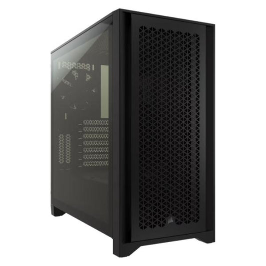 CASE CORSAIR 4000D AIRFLOW MID TOWER VENTILADORES 2 DE 120MM CON VIDRIO LATERAL Y MALLA FRONTAL CC-9011200-WW NEGRO