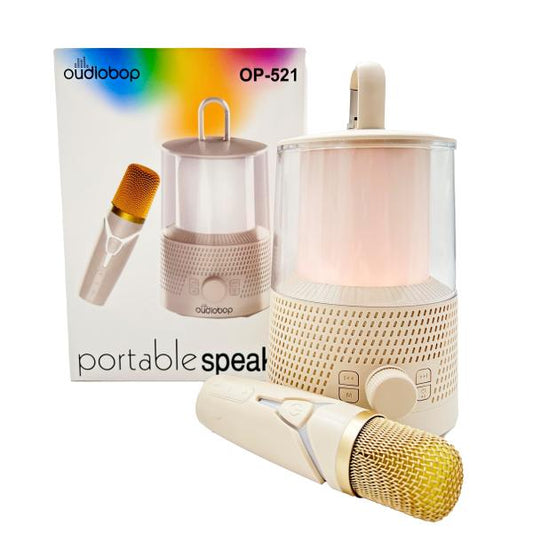PARLANTE BLUETOOTH OP-521 OUDIOBOP BLANCA