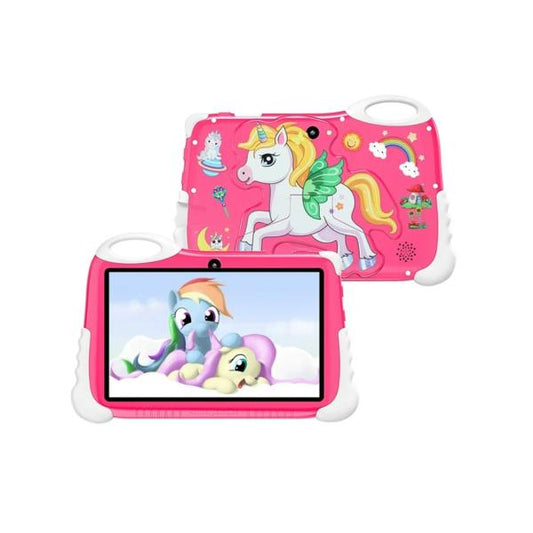 TABLET INFANTIL KT700 PRO CCIT UNICORNIO ROSADA