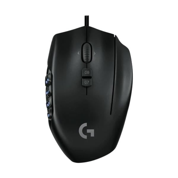 MOUSE GAMING LOGITECH G600 ALÁMBRICO USB 8200 DPI 910-002864 NEGRO