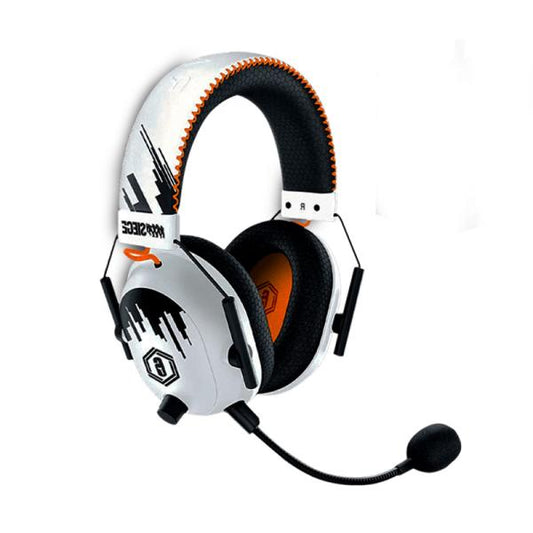 HEADSET GAMING RAZER BLACKSHARK V2 PRO RAINBOW SIX EDITION INALÁMBRICO (BLUETOOTH/ 2.4 GHZ)  RZ04-03220200-R3M1 BLANCO