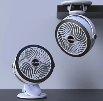VENTILADOR FZM-03 BLANCO NEGRO