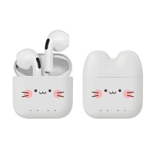 AUDIFONO MANOS LIBRES BLUETOOTH YKS26 YOOKIE BLANCO ROSADO