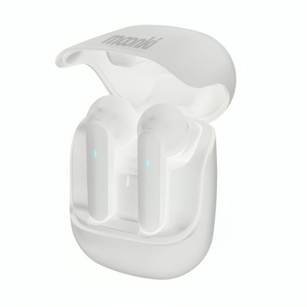 AUDIFONO MOONKI TWS EARBUD INALAMBRICO BLUETOOTH MH-TWS33-WHT BLANCO