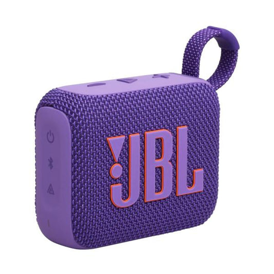 PARLANTE JBL GO 4 4W BLUETOOTH A PRUEBA DE AGUA JBLGO4PURAM MORADO