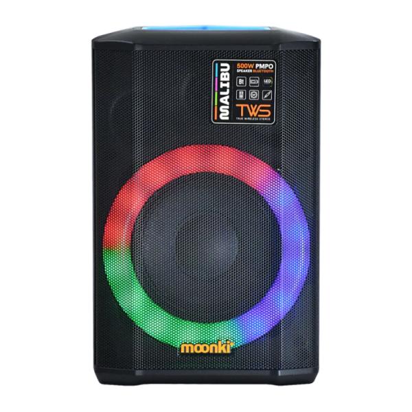 PARLANTE RGB MOONKI MALIBU 18W BLUETOOTH MS-R105BLT-LBL NEGRO / AZUL