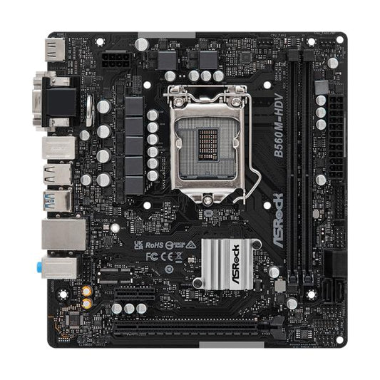 TARJETA MADRE ASROCK B560M-HDV R3.0 LGA1200 MICRO-ATX DDR4 NEGRO