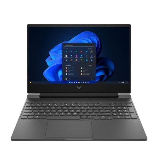 LAPTOP HP VICTUS 15-FA1082WM 15.6" I5-13420H 16GB RAM 512GB SSD 144HZ NVIDIA RTX 4050 WINDOWS 11 INGLES PLATEADO
