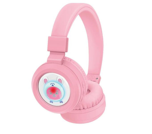 AUDIFONOS MANOS LIBRES KZK18 GJBY ROSADO