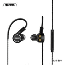 AUDIFONOS MANOS LIBRES RM-590 REMAX NEGRO