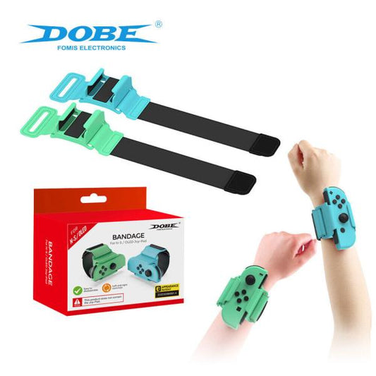 SOPORTES PARA CONTREOL NINTENDO SWITCH TNS-2126B5 DOBE AZUL VERDE